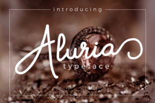 Aluria: The Handwritten Font That Brings Personality to Your Brand