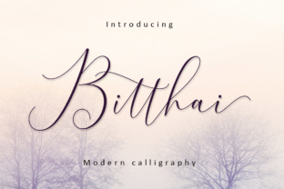 Bitthai: A Versatile Font for Creative Projects