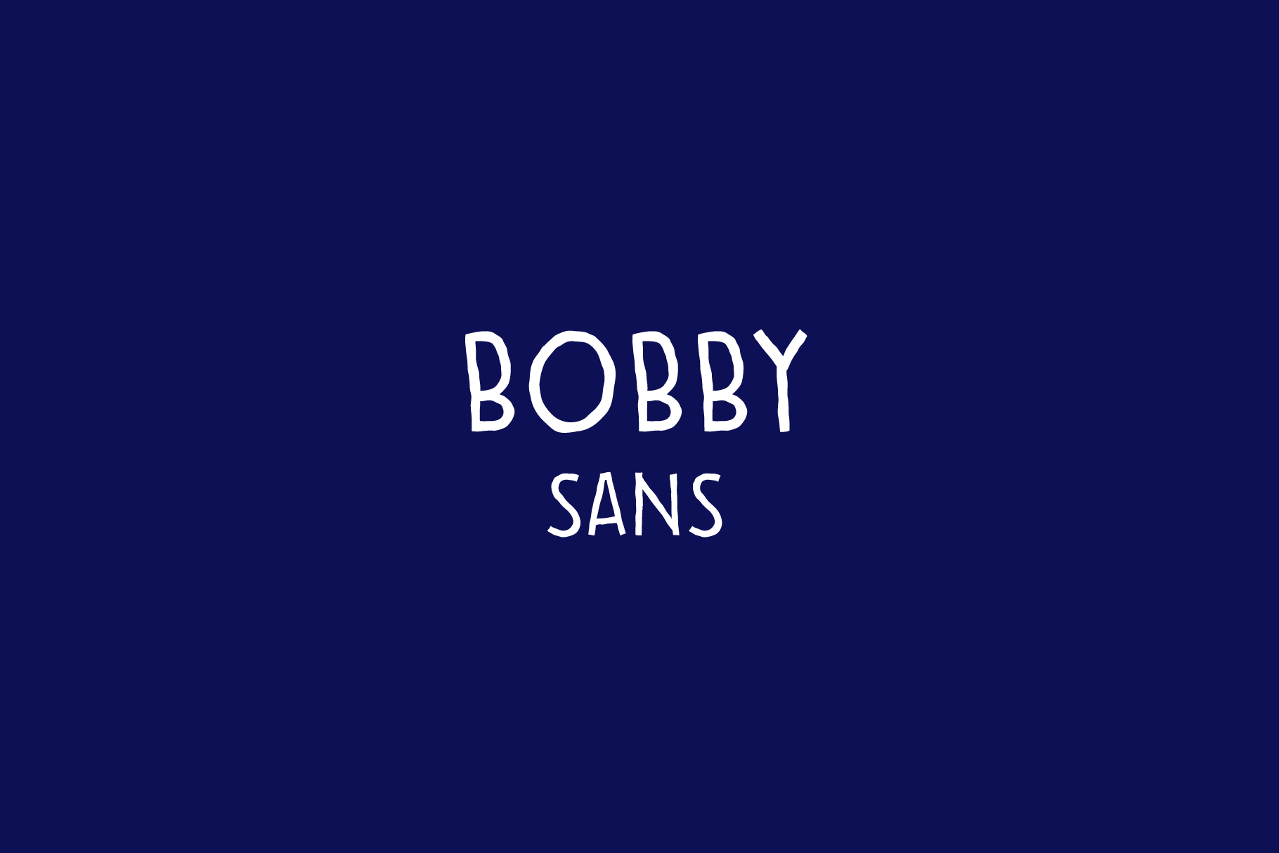 Bobby: A Handwritten Font That Brings Personality to Your Projects