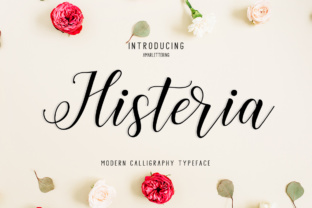Histeria Script: Elegant, Casual, and Versatile