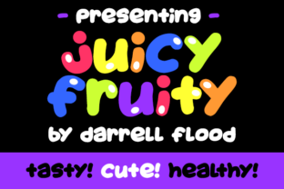 Juicy Fruity Font: A Sweet Design Choice