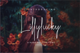 Lillylucky: A Handwritten Signature Font for Elegant and Relaxed Designs