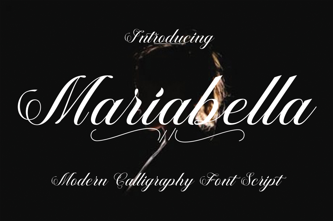 Mariabella: A Script Font for Elegant and Sophisticated Designs