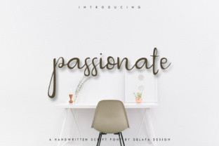 Passionate: A Bold Handwritten Script