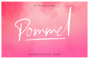 Pommel: A Handwritten Font That Brings Personality to Your Designs