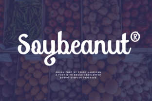 Soybeanut: A Bold and Versatile Script Font for Modern Design