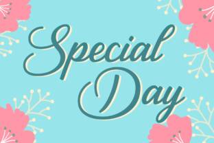 Special Day: A Script Font That Brings Elegance to Every Design