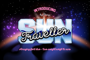 Sun Traveller: A Stylish Font for Creative Expression
