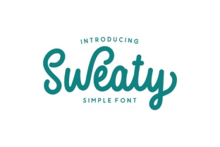 Sweaty: A Bold and Playful Script for Creative Projects