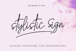 The Stylistic Sign: Elegant Handwritten Style